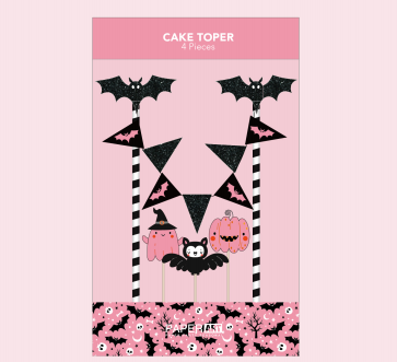 Halloween Bat Cake Topper HW-021